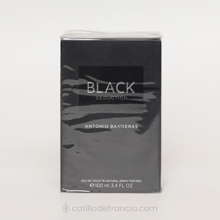 BLACK SEDUCTION FOR MEN BY ANTONIO BANDERAS EAU DE TOILETTE HOMBRE 100ML - Perfumería Castillo de Francia