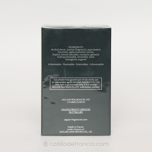 JAGUAR FOR MEN BY JAGUAR EAU DE TOILETTE HOMBRE 100ML - Perfumería Castillo de Francia