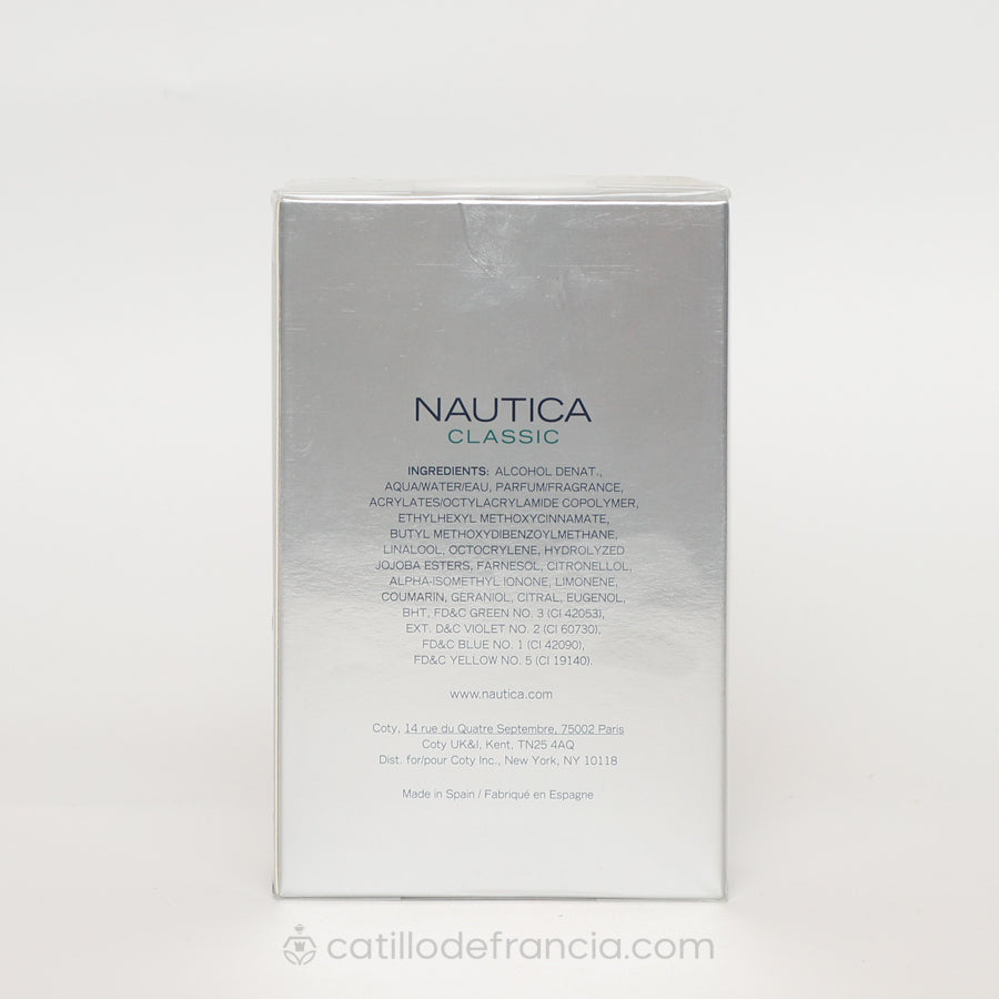 Nautica Classic Eau De Toilette Hombre 100ml
