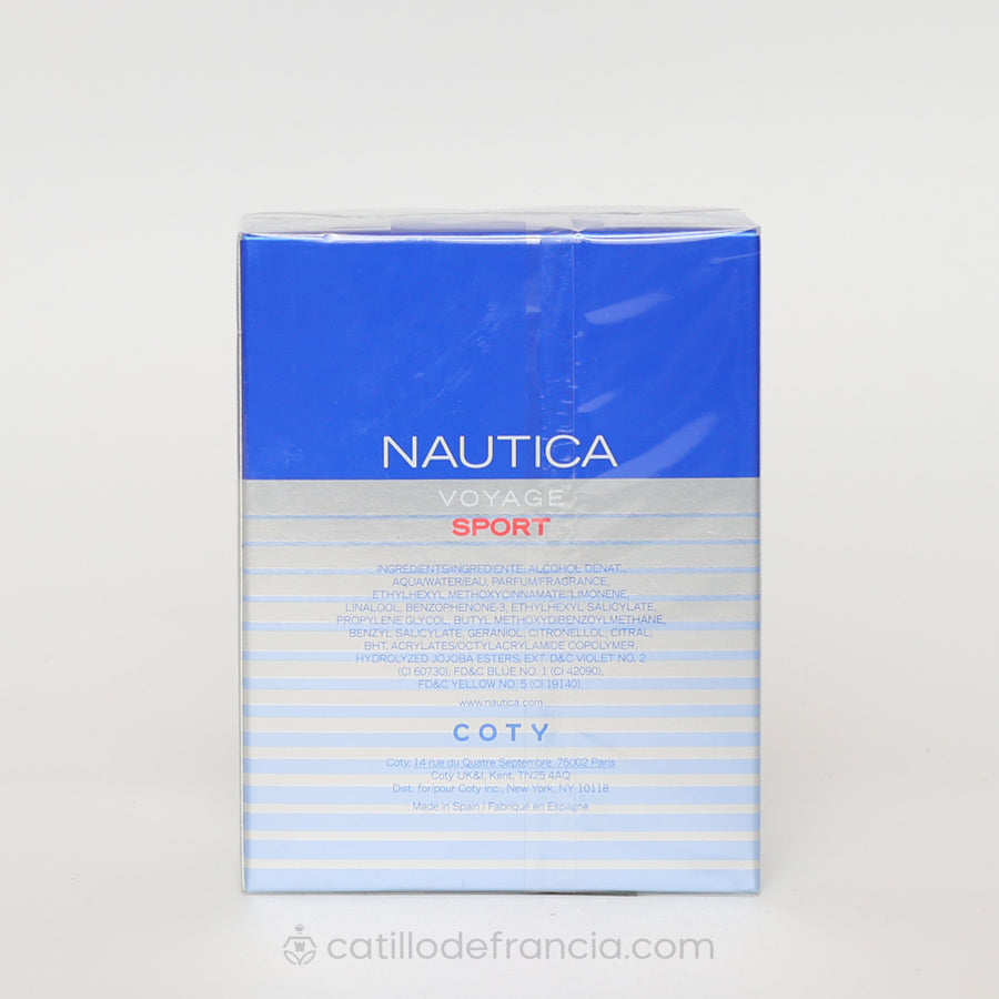 Nautica Voyage Sport by Coty Eau de Toilette Hombre 100ml