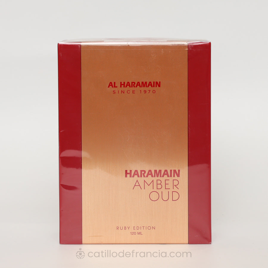 AL HARAMAIN AMBER OUD RUBI BY AL HARAMAIN EDP UNISEX 120ML - Perfumería Castillo de Francia