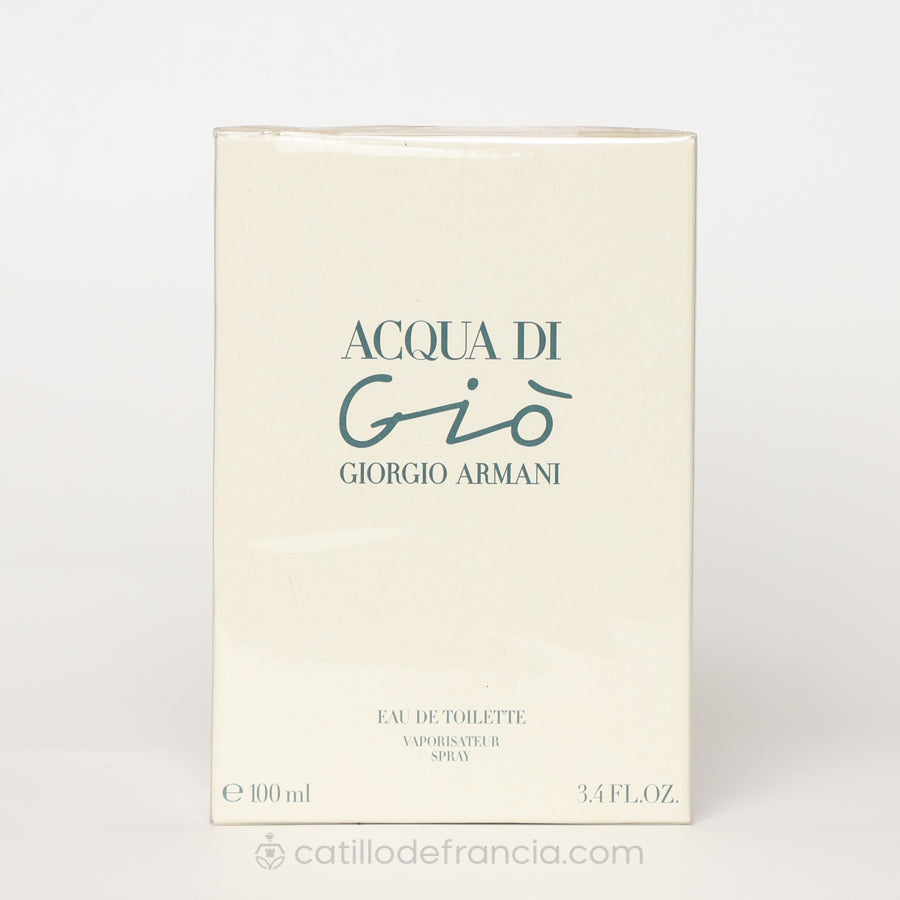 ACQUA DI GIO BY GIORGIO ARMANI EUT MUJER 100ML - Perfumería Castillo de Francia