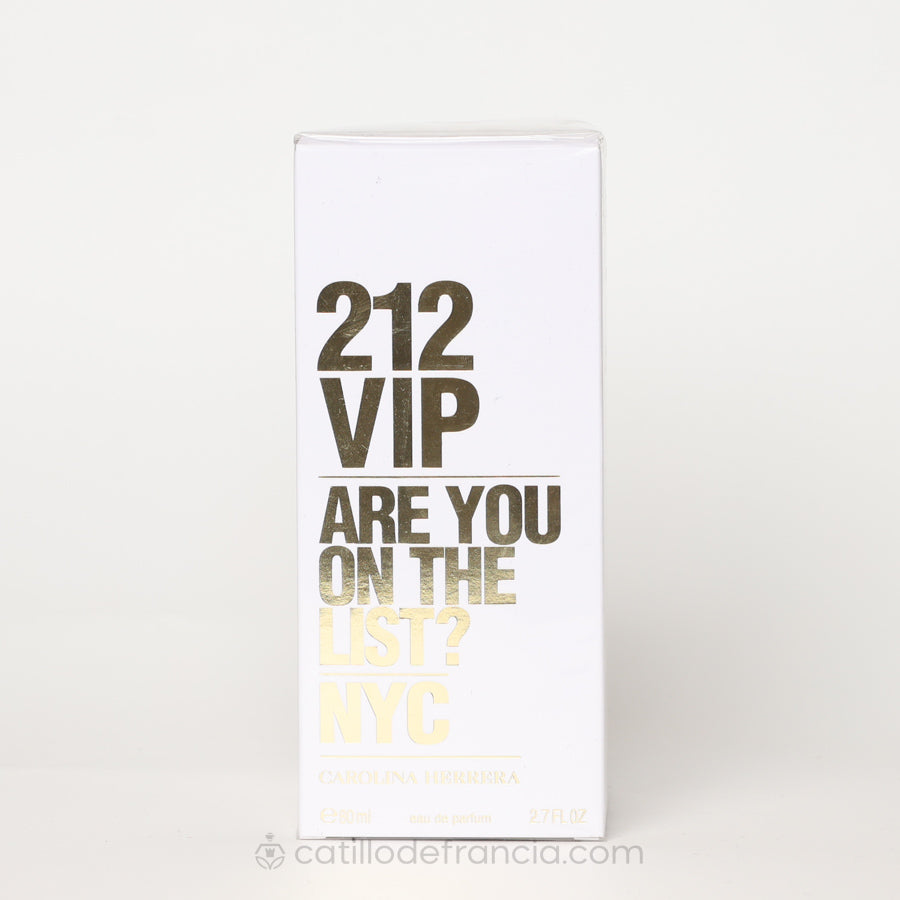 Perfume exclusivo 212 VIP para mujer.