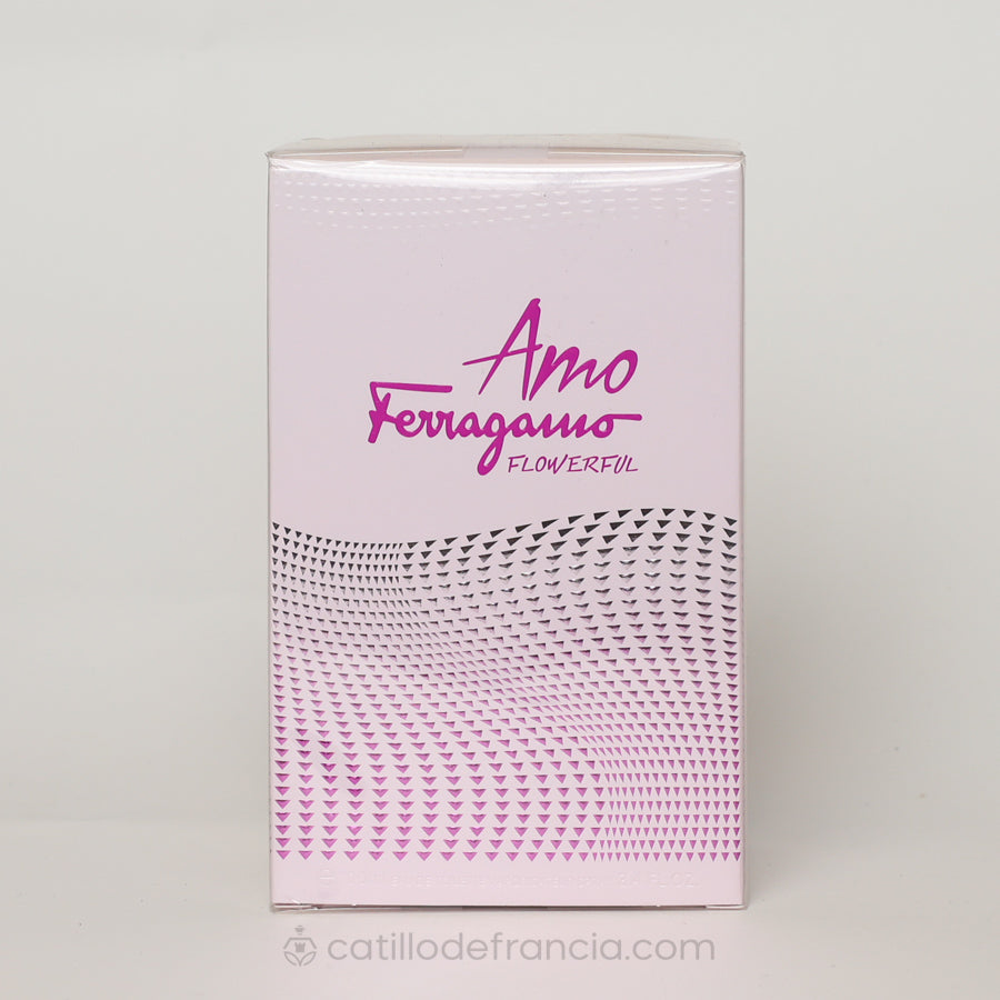 AMO FERRAGAMO FLOWERFUL BY SALVATORE FERRAGAMO EUT MUJER 100ML - Perfumería Castillo de Francia