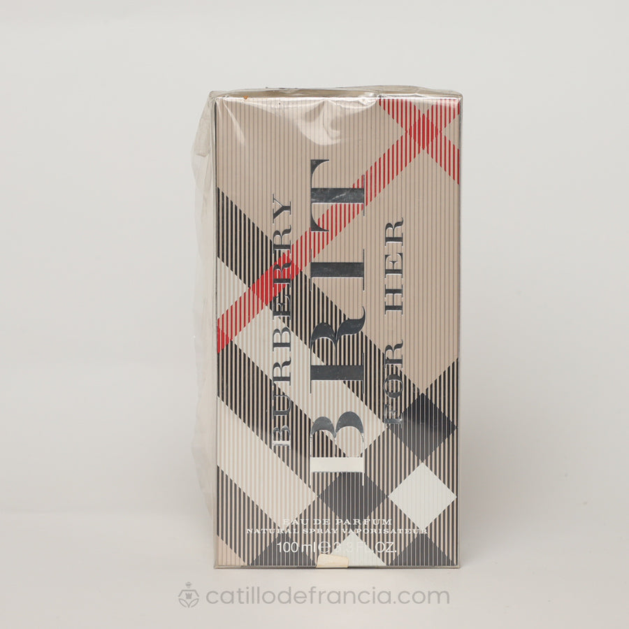 BURBERRY BRIT FOR HER BY BURBERRY EAU DE PARFUM MUJER 100ML - Perfumería Castillo de Francia