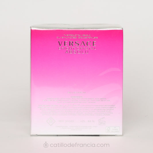 BRIGHT CRISTAL ABSOLU BY VERSACE EAU DE PARFUM MUJER 90ML - Perfumería Castillo de Francia