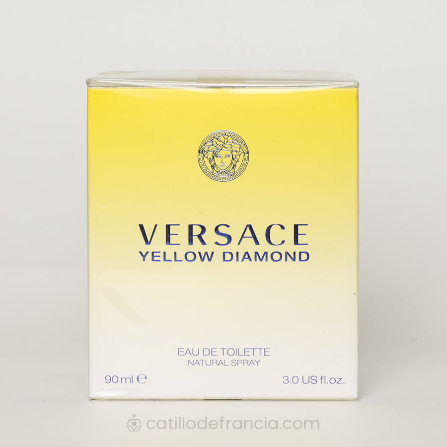 YELLOW DIAMOND BY VERSACE TOILETTE MUJER 90ML - Perfumería Castillo de Francia