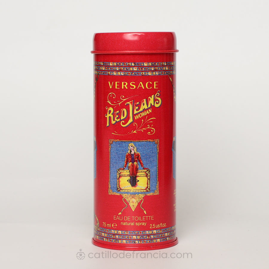 RED JEANS BY VERSACE EAU DE TOILETTE MUJER 75ML - Perfumería Castillo de Francia