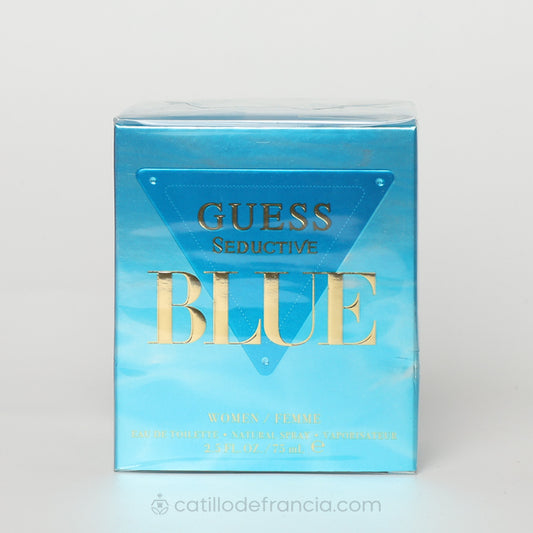 GUESS SEDUCTIVE BLUE BY GUESS EAU DE TOILETTE MUJER 75ML - Perfumería Castillo de Francia