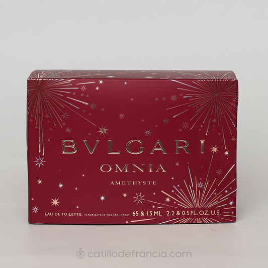 OMNIA AMETHYSTE BY BVLGARI EAU DE TOILETTE MUJER 65ML+15ML - Perfumería Castillo de Francia