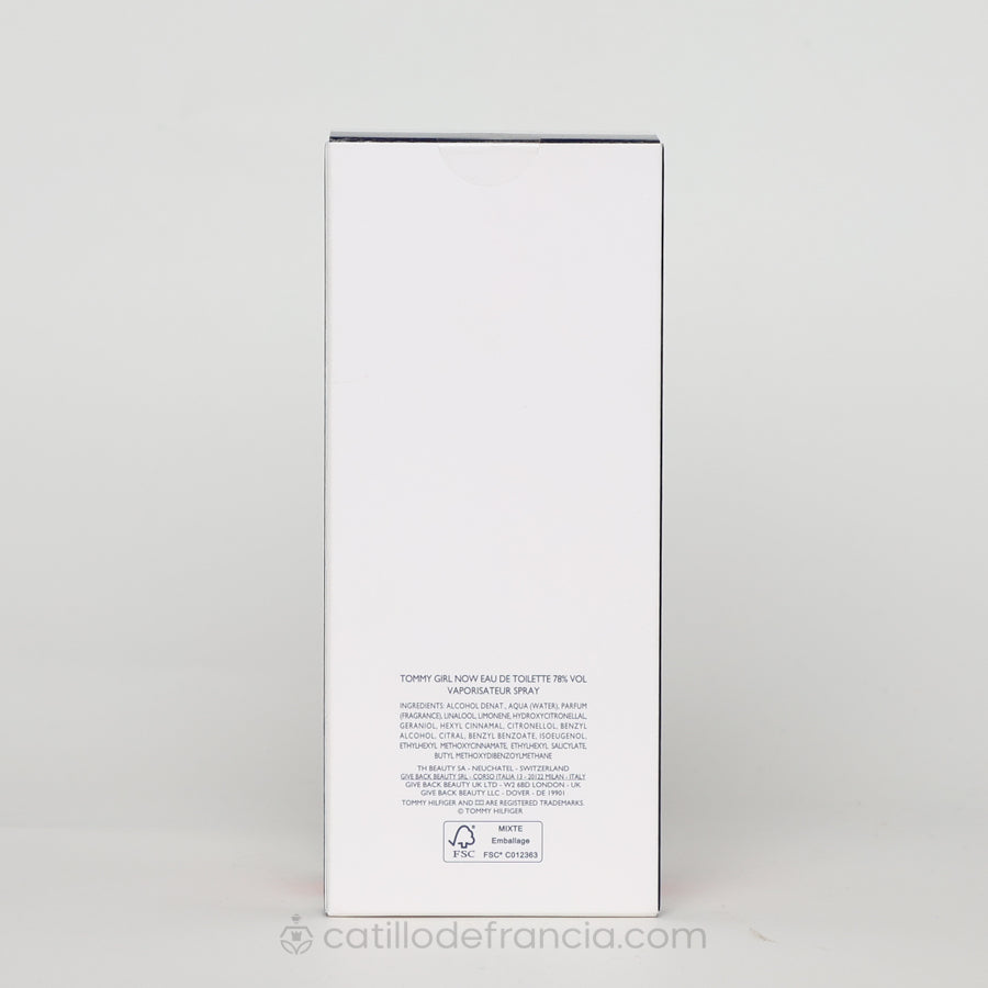 TOMMY NOW BY TOMMY HILFIGER TOILETTE MUJER 100ML - Perfumería Castillo de Francia