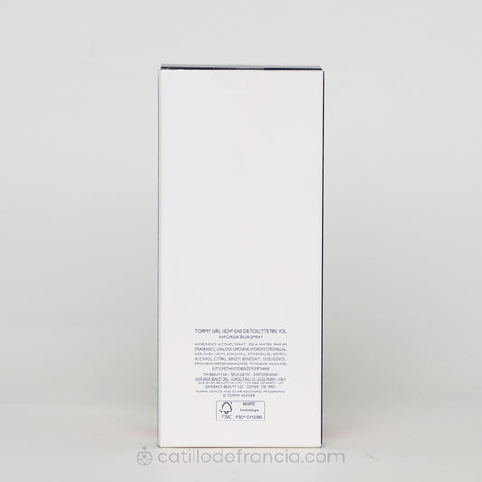 TOMMY NOW BY TOMMY HILFIGER TOILETTE MUJER 100ML - Perfumería Castillo de Francia