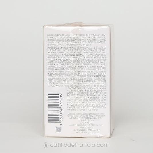 ANAIS ANAIS BY CACHAREL EUT MUJER 100ML - Perfumería Castillo de Francia