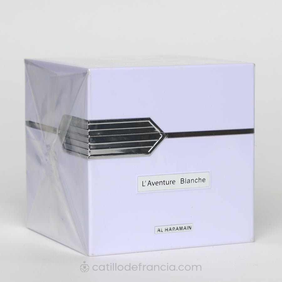 L AVENTURE BLANCHE BY AL HARAMAIN EAU DE PARFUM UNISEX 100ML - Perfumería Castillo de Francia