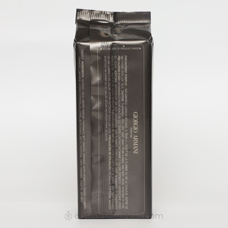EMPORIO ARMANI BY GIORGIO ARMANI EAU DE TOILETTE HOMBRE 100ML - Perfumería Castillo de Francia