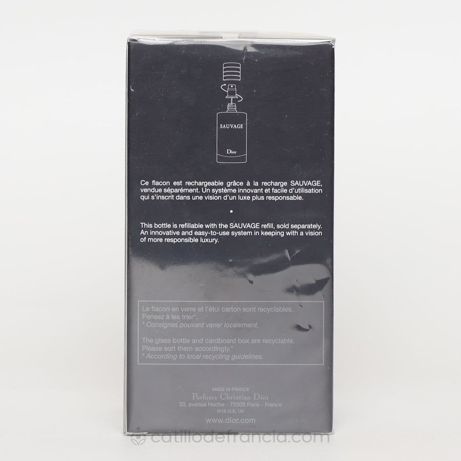 SAUVAGE BY DIOR PARFUM HOMBRE 100ML - Perfumería Castillo de Francia