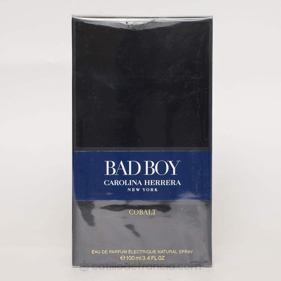 BAD BOY COBALT BY CAROLINA HERRERA EAU DE PARFUM HOMBRE 100ML - Perfumería Castillo de Francia