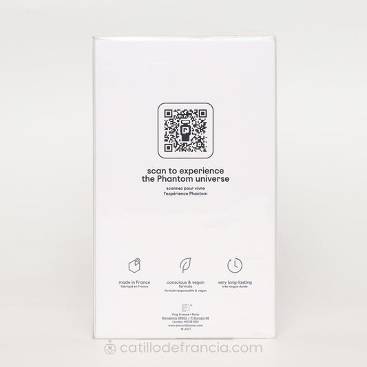 PHANTOM BY PACO RABANNE EAU DE TOILETTE HOMBRE 100ML - Perfumería Castillo de Francia