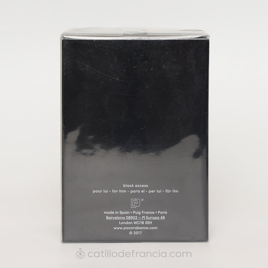 BLACK XS BY PACO RABBANNE EAU DE TOILETTE HOMBRE 100ML - Perfumería Castillo de Francia