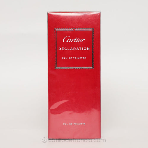 DECLARATION BY CARTIER EAU DE TOILETTE HOMBRE 100ML - Perfumería Castillo de Francia
