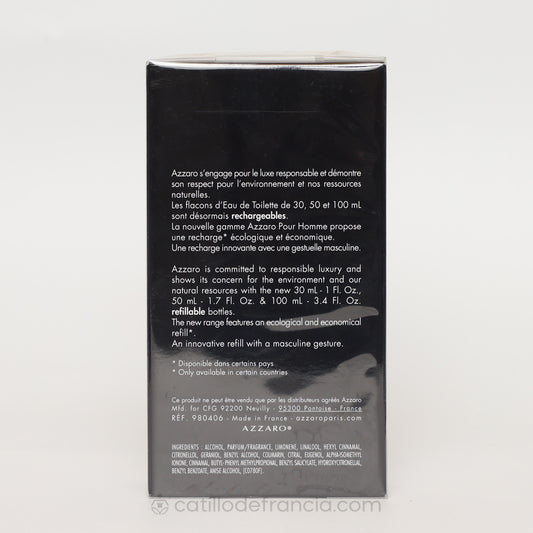 AZZARO POUR HOMME BY AZZARO EUT HOMBRE 100ML - Perfumería Castillo de Francia