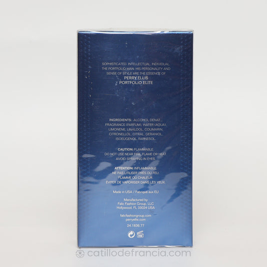 PORTAFOLIO ELITE BY PERRY ELLIS EAU DE TOILETTE HOMBRE 100ML - Perfumería Castillo de Francia