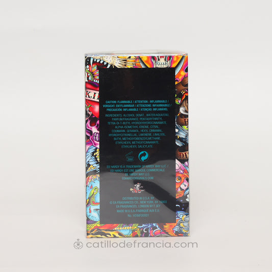 HEART & DAGGERS BY ED HARDY EUT HOMBRE 100ML - Perfumería Castillo de Francia