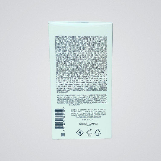 Acqua Di Gio By Giorgio Armani Eau de Parfum Hombre, Presentación de 125ml, Original con envío gratis en México.