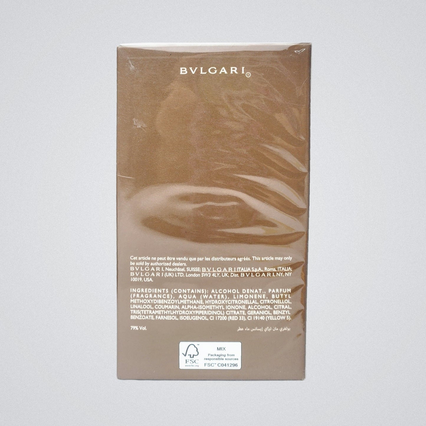 Bvlgari Man Terrae Essence By Bvlgari Eau de Parfum Hombre, Presentación de 100ml, Original con envío gratis en México.