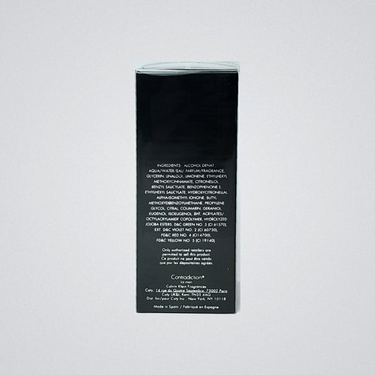 Contradiction by Calvin Klein Eau de Toilette Hombre 100m, Presentación de presentación estándar, Original con envío gratis en México.