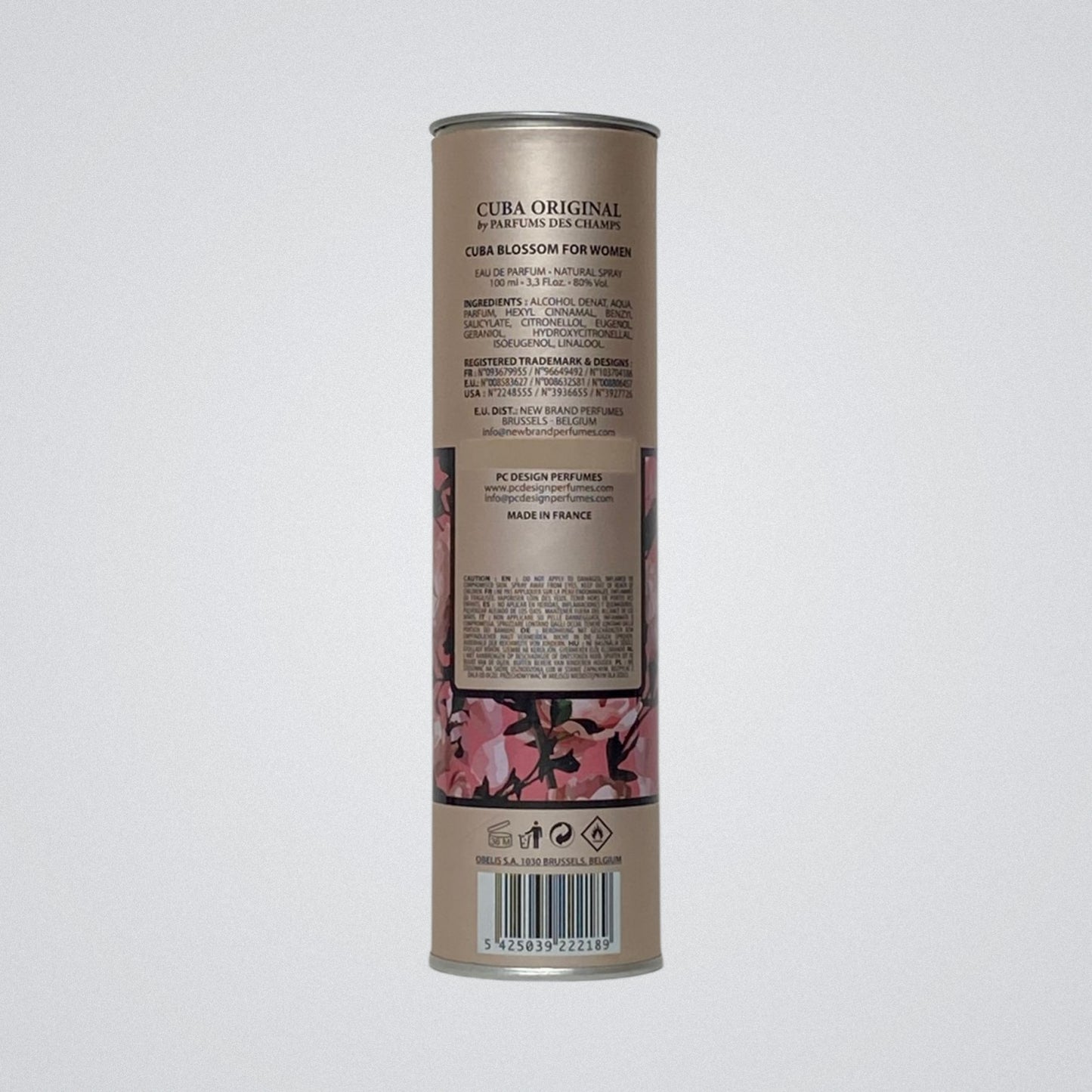 Cuba Blossom By Parfums Des Champs Eau de Parfum Mujer 100ml, Presentación de presentación estándar, Original con envío gratis en México.