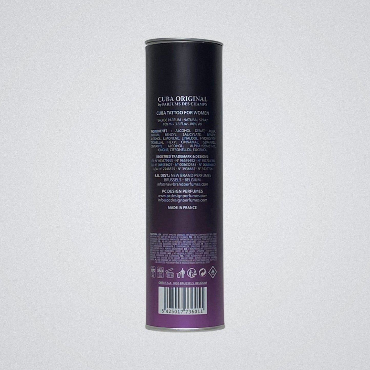 Cuba Tatto by Parfum de Charms Eau de Parfum mujer, Presentación de 100ml, Original con envío gratis en México.
