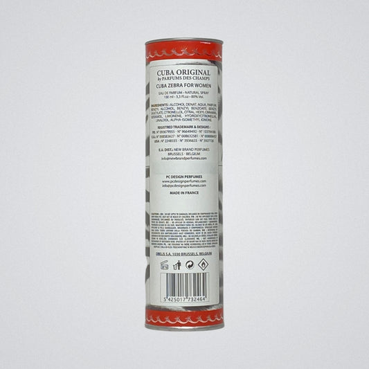 Cuba Zebra by Parfums des Champs Eau de Parfum Mujer, Presentación de 100ml, Original con envío gratis en México.