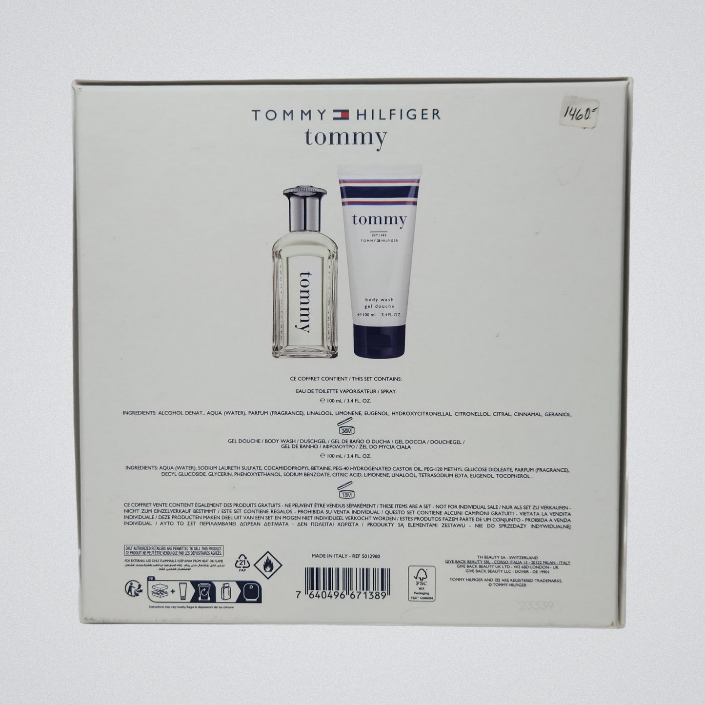 Estuche Tommy Hilfiger Eau De Toilette Hombre, Presentación de 100ml, Original con envío gratis en México.