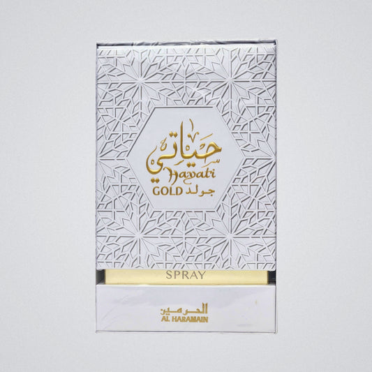 Hayati Gold by Al Haramain Eau de Toilette Unisex, Presentación de 100ml, Original con envío gratis en México.