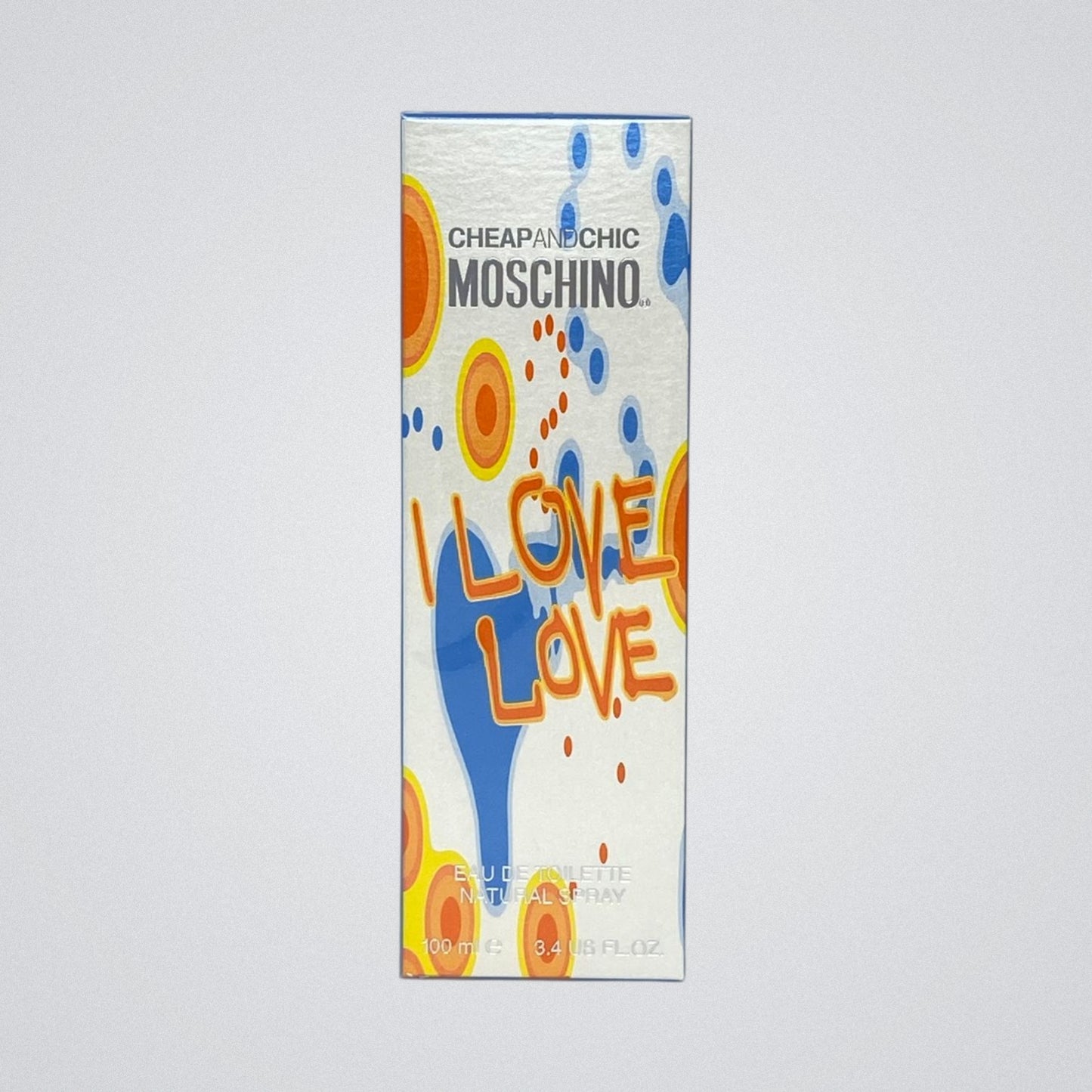 I Love Love EDT Mujer Moschino, Presentación de 100ml, Original con envío gratis en México.