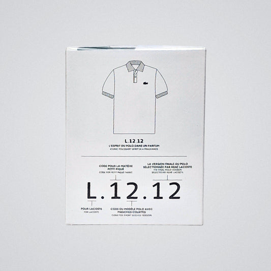 Lacoste L.12.12 Blanc by Lacoste Eau de Toilette Intense Hombre, Presentación de 100ml, Original con envío gratis en México.