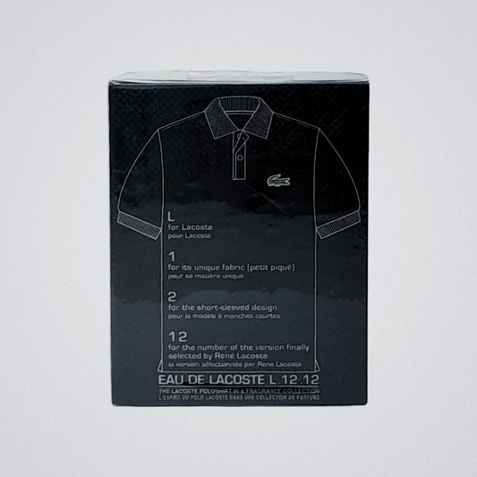 Lacoste L.12.12 Noir Intense by Lacoste Eau de Toilette Hombre, Presentación de 100ml, Original con envío gratis en México.