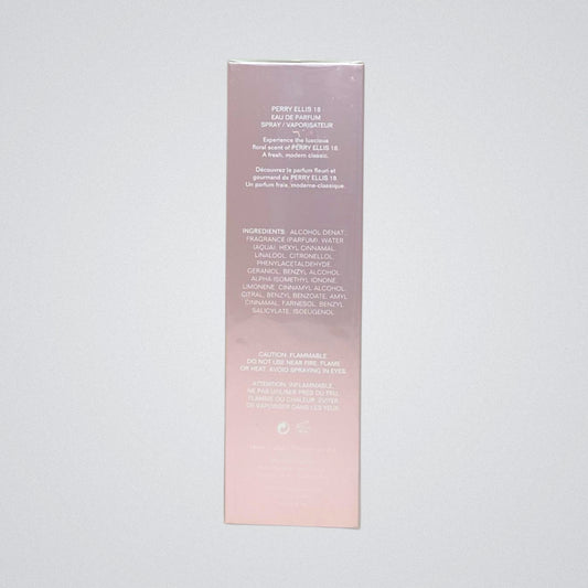 Perry Ellis 18 by Perry Ellis Eau de Parfum para Mujer, Presentación de 100ml, Original con envío gratis en México.