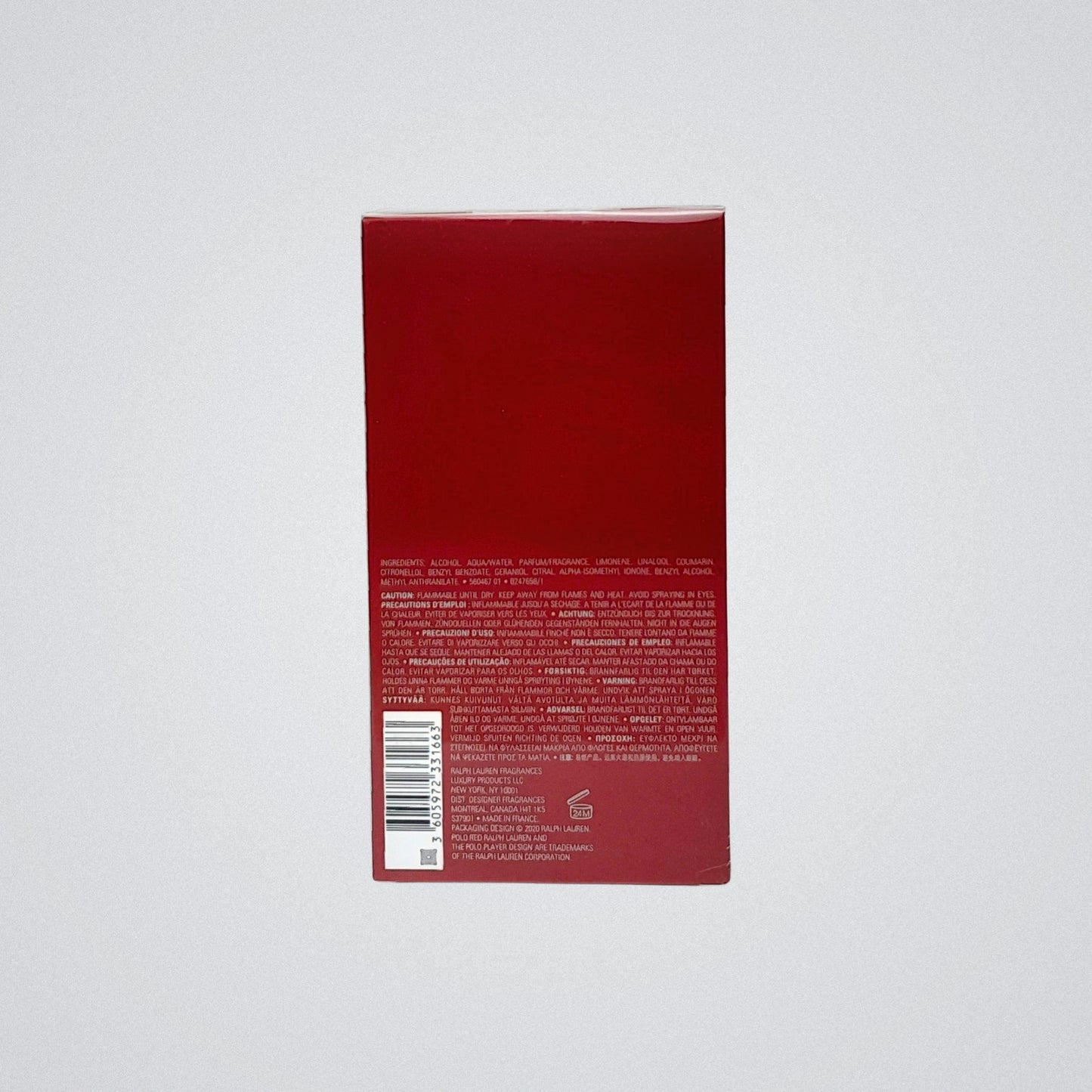 Polo Red by Ralph Lauren Eau de Parfum Hombre, Presentación de 200ml, Original con envío gratis en México.