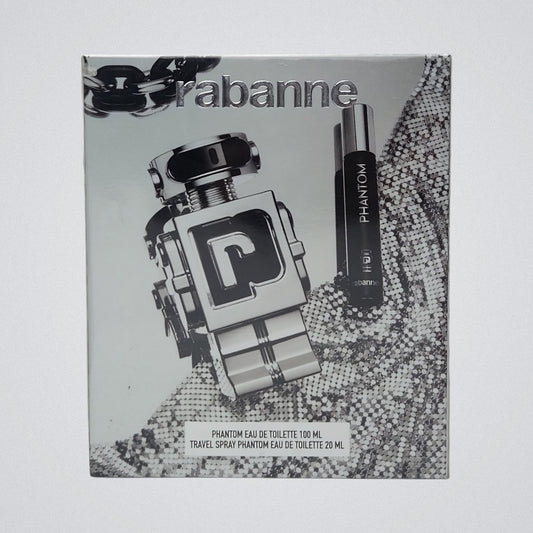 Set Phantom by Paco Rabanne EDT para Hombre 100+, Presentación de 20ml, Original con envío gratis en México.