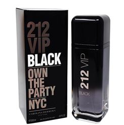 212 VIP BLACK BY CAROLINA HERRERA EUP HOMBRE 200ML - Perfumería Castillo de Francia