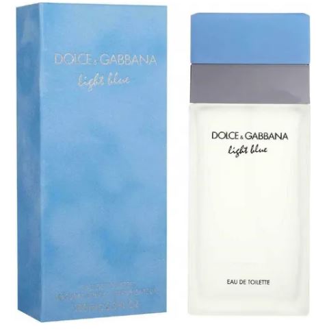 LIGHT BLUE BY DOLCE & GABBANA EAU DE TOILETTE MUJER 100ML - Perfumería Castillo de Francia