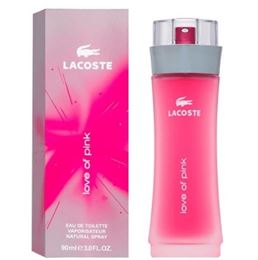 LOVE OF PINK BY LACOSTE EAU DE TOILETTE MUJER 90ML - Perfumería Castillo de Francia
