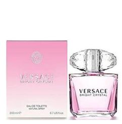 BRIGHT CRISTAL BY VERSACE EAU DE TOILETTE MUJER 200ML - Perfumería Castillo de Francia