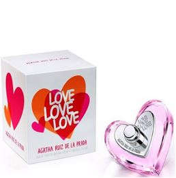LOVE LOVE LOVE BY AGATHA RUIZ DE LA PRADA EAU DE TOILETTE MUJER 100ML - Perfumería Castillo de Francia