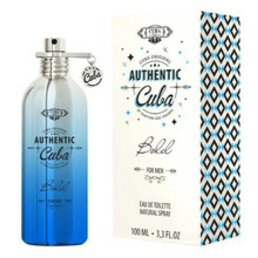 CUBA AUTHENTIC BOLD BY PARFUMS DES CHAMPS EAU DE TOILETTE HOMBRE 100ML - Perfumería Castillo de Francia