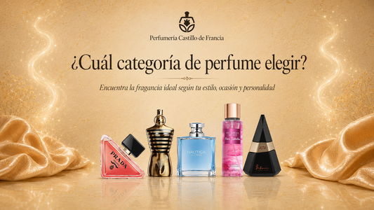¿Cuál categoría de perfume elegir?