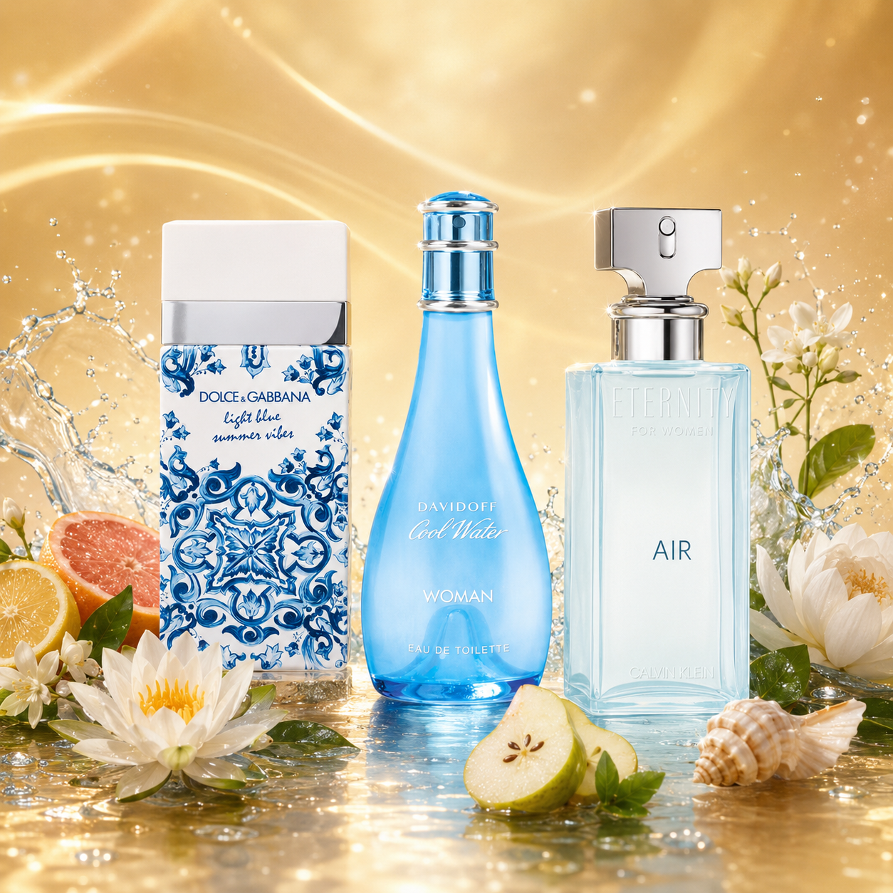 Perfumes Acuaticos para Mujer