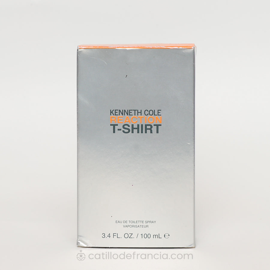 REACTION T-SHIRT BY KENNETH COLE EAU DE TOILETTE HOMBRE 100ML - Perfumería Castillo de Francia